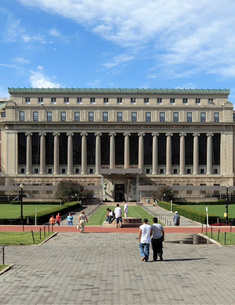 Photo of College Walk at Columbia University