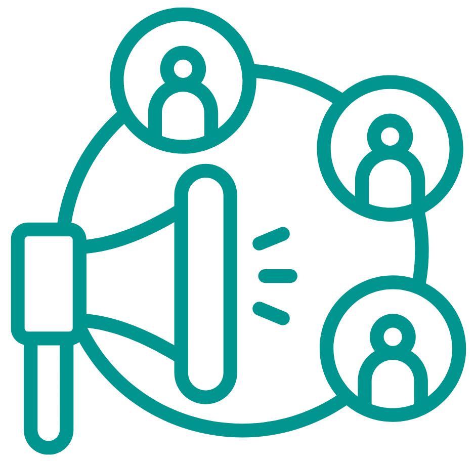 outreach concept icon